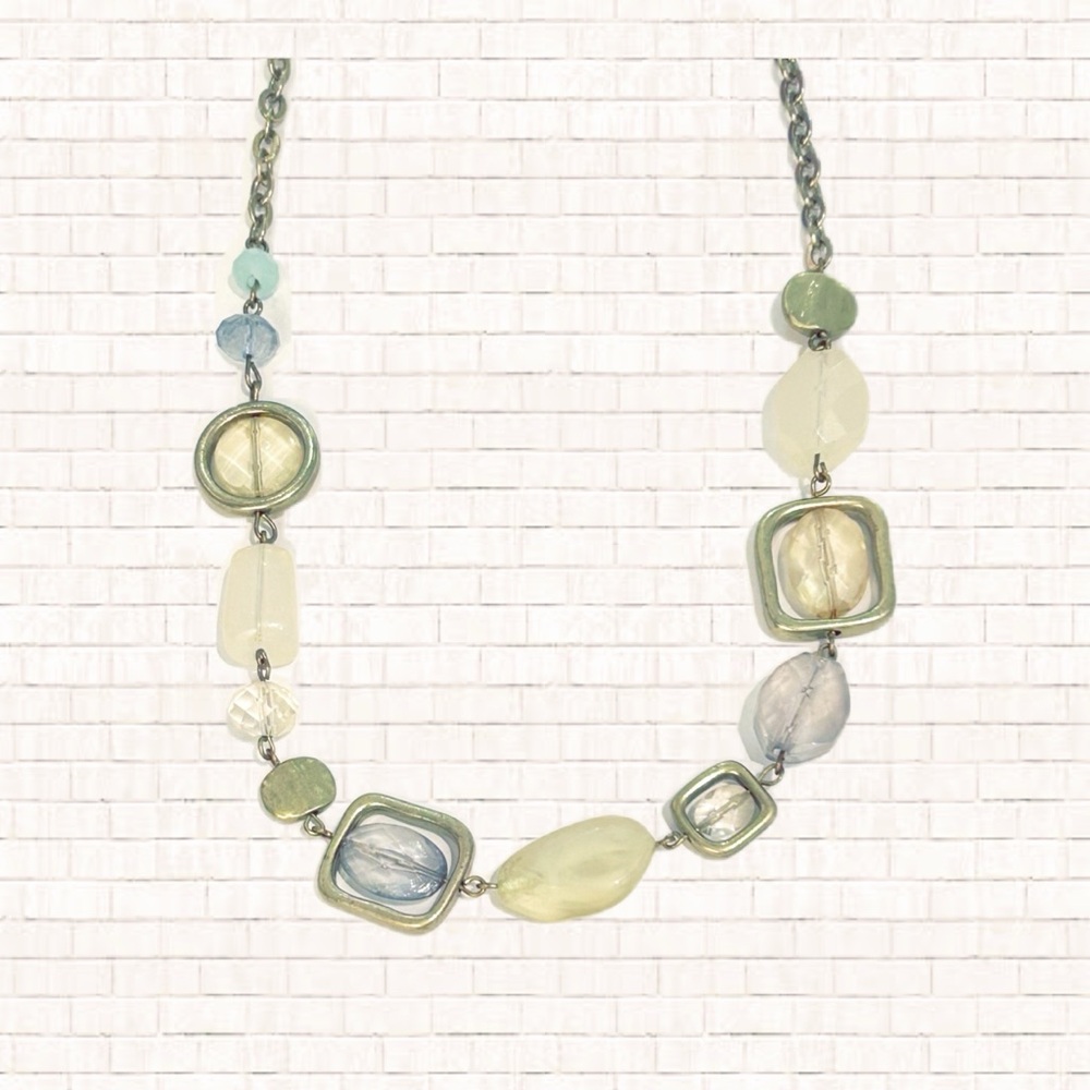 Macy’s INC International Concepts beaded statement necklace fashion jewelry OBO